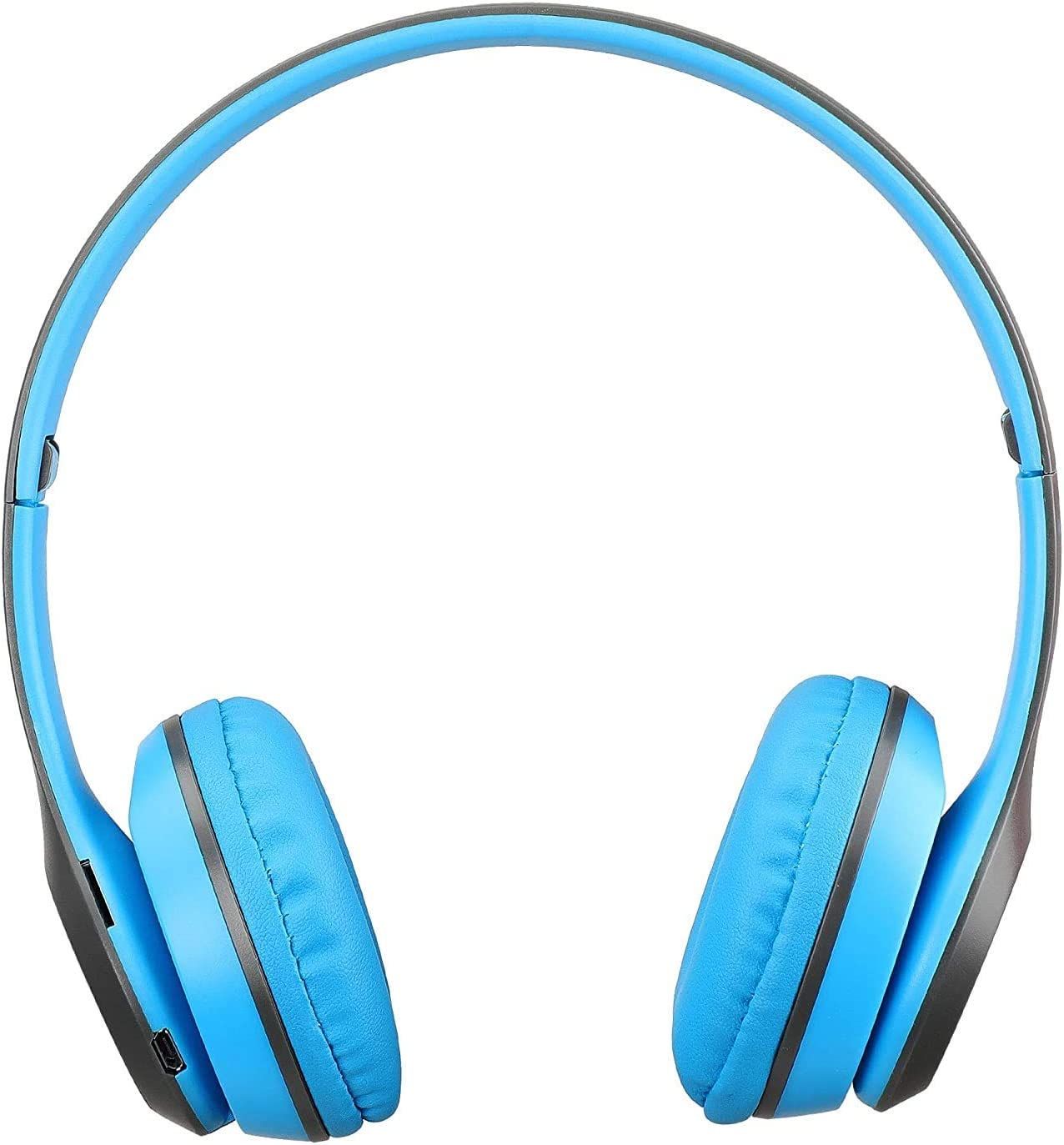 P47 Wireless Bluetooth Headphones 5.0+EDR – HD Sound, Deep Bass, FM & SD Card