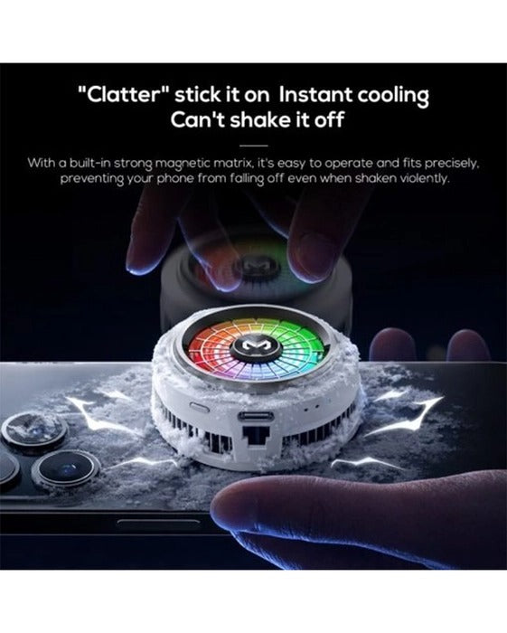 MEMO CX20 Magnetic Semiconductor Mobile Phone Cooler – TEC Cooling, RGB, MagSafe Compatible