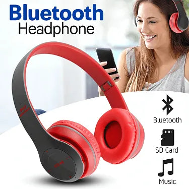 P47 Wireless Bluetooth Headphones 5.0+EDR – HD Sound, Deep Bass, FM & SD Card (Copy) (Copy)